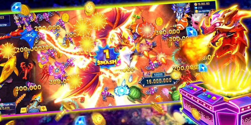 Một số loại cá và Boss trong bắn cá long vương