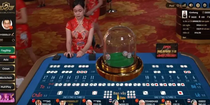 Các tính năng và giao diện khi tham gia live tài xỉu