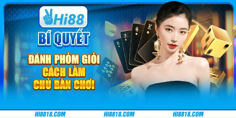 Bí Quyết Đánh Phỏm Giỏi Giúp Bạn Thắng Mọi Ván