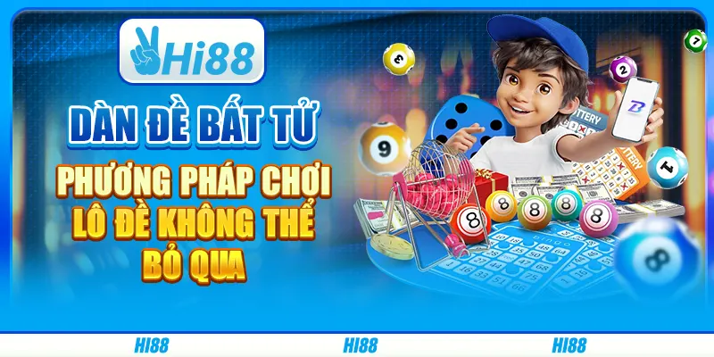 Dàn đề bất tử - Phương pháp chơi lô đề không thể bỏ qua
