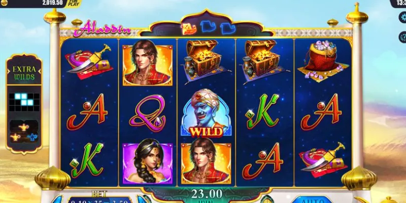 Cách chơi và các tính năng đặc sắc của Aladdin Wishes