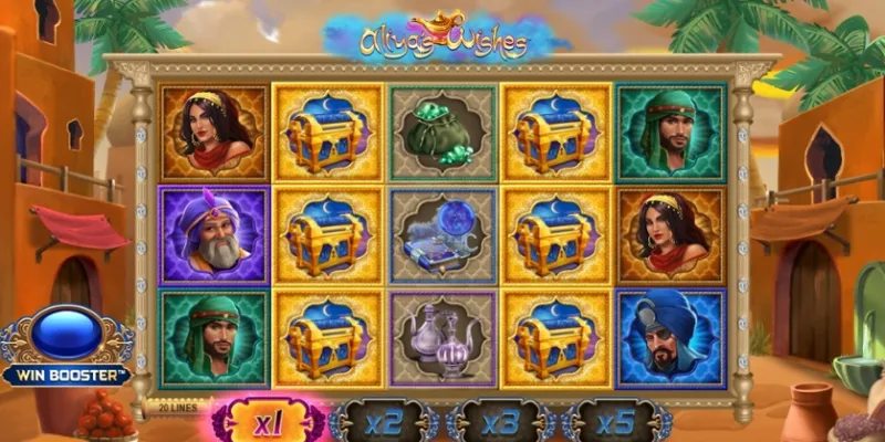 Cơ chế nhiệm vụ và phần thưởng trong Aladdin Wishes