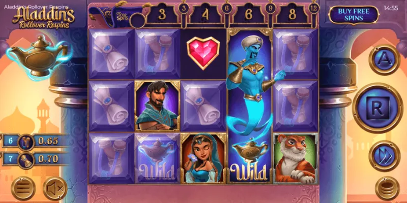 Mẹo chơi Aladdin Wishes giúp chiến thắng tại Hi88