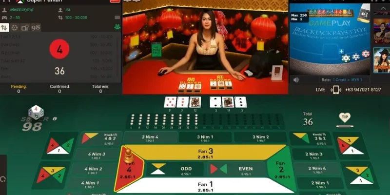 Tìm hiểu chi tiết các kiểu cược trong trò chơi Fantan