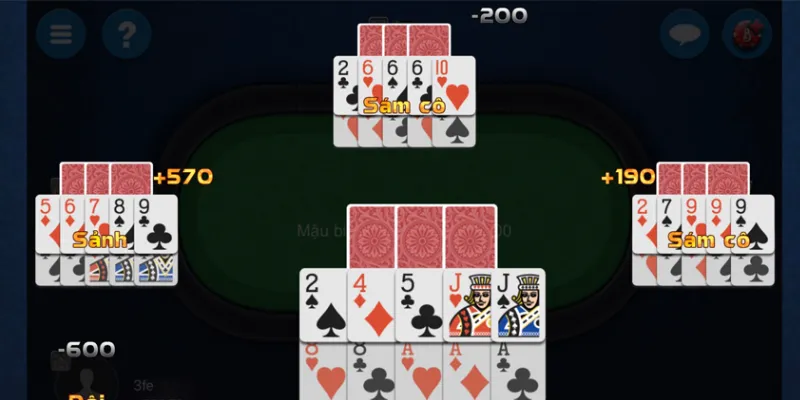 Luật chơi mậu binh 5 lá cần nắm