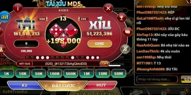 Nắm bắt cơ chế hoạt động của trò chơi Tài Xỉu MD5