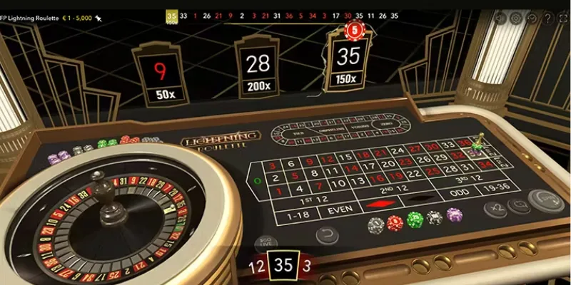Bí quyết chơi Lightning Roulette thắng lớn tại Hi88