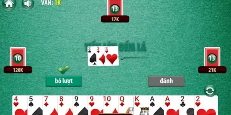 Các quy tắc cơ bản và thuật ngữ trong Tiến Lên đếm lá