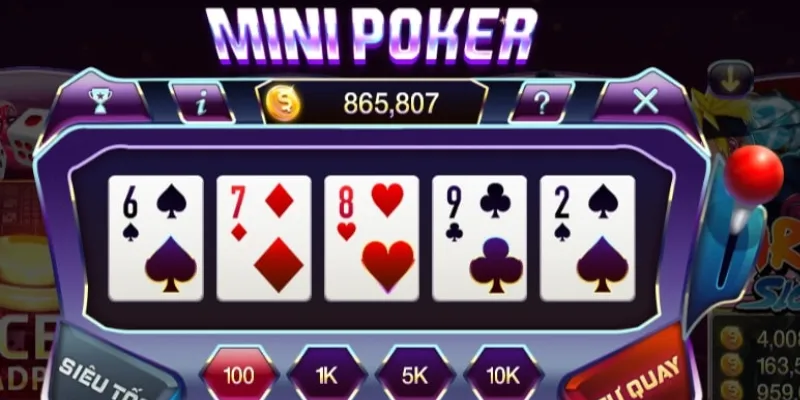 Cách chơi mini poker thắng lớn từ cao thủ
