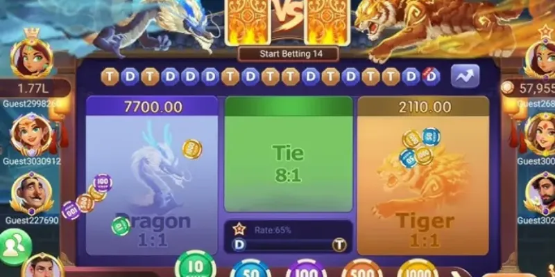 Vài nét về trò chơi Dragon Tiger