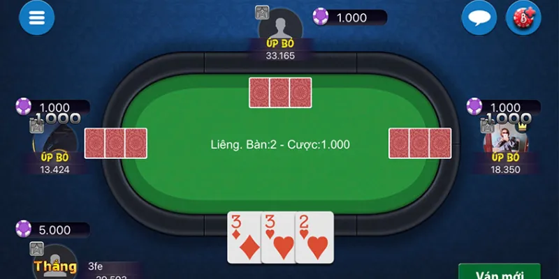 Chi tiết cách tính điểm trong liêng