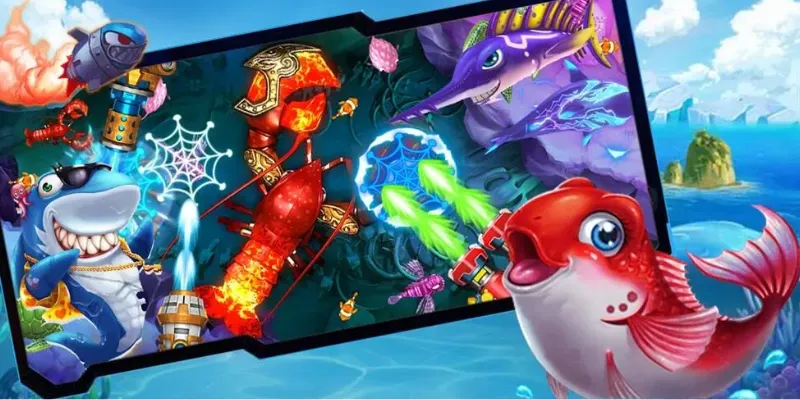 Các loại vũ khí trong game bắn cá 3D