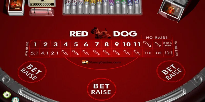 Tìm hiểu tổng quan về trò chơi red dog