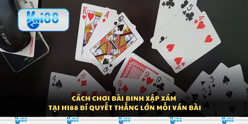 Cách chơi bài binh xập xám tại Hi88 - Bí quyết thắng lớn mỗi ván bài